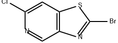 Thiazolo[4,5-c]pyridine, 2-bromo-6-chloro- Struktur