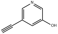 5-乙炔基吡啶-3-醇 結(jié)構(gòu)式