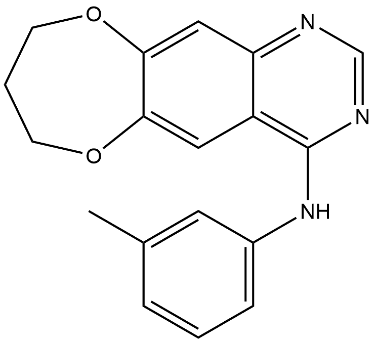 Icotinib Impurity 22 Struktur