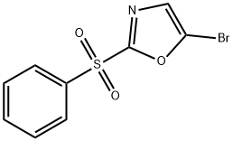 Oxazole, 5-bromo-2-(phenylsulfonyl)- Struktur