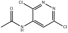 Acetamide, N-(3,6-dichloro-4-pyridazinyl)- Struktur