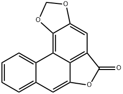 5H-Furo[4',3',2':1,10]phenanthro[3,4-d]-1,3-dioxol-5-one