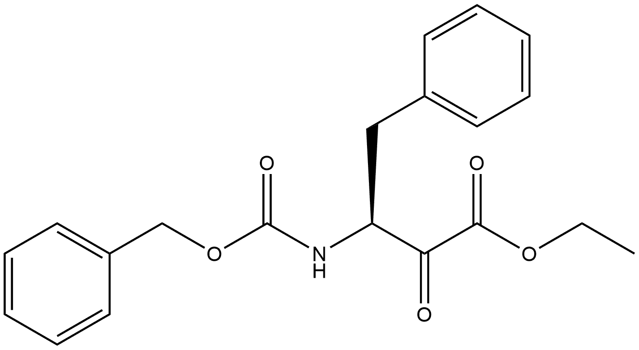 Ethyl (βS)-α-oxo-β-[[(phenylmethoxy)carbonyl]amino]benzenebutanoate