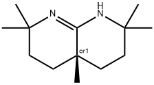 1,8-Naphthyridine, 1,2,3,4,4a,5,6,7-octahydro-2,2,4a,7,7-pentamethyl-, (4aR)-rel- Struktur