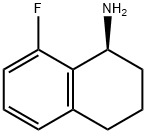 1-Naphthalenamine, 8-fluoro-1,2,3,4-tetrahydro-, (1S)- Struktur