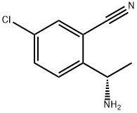 Benzonitrile, 2-[(1S)-1-aminoethyl]-5-chloro- Struktur