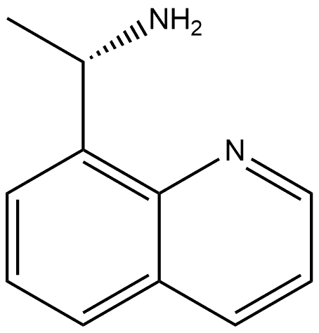 8-Quinolinemethanamine, α-methyl-, (αS)- Struktur