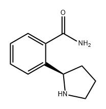 Benzamide, 2-(2R)-2-pyrrolidinyl- Struktur