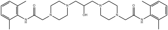 Ranolazine Impurity 8 Struktur