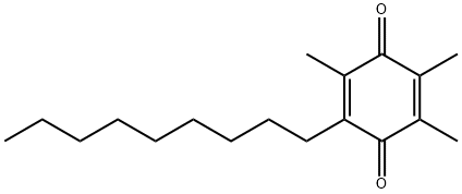 2,5-Cyclohexadiene-1,4-dione, 2,3,5-trimethyl-6-nonyl- Struktur