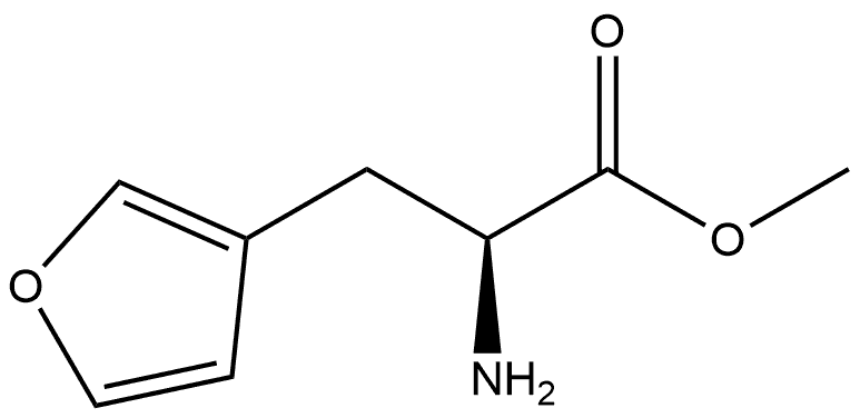 S-3-Furanalanine methyl ester Struktur