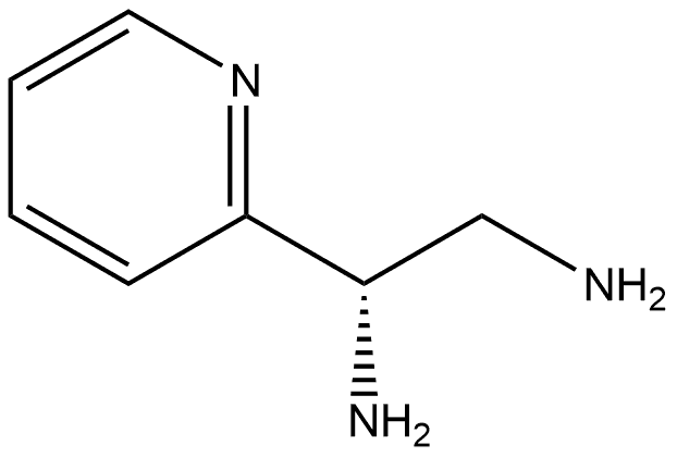 (S)-1-(pyridin-2-yl)ethane-1,2-diamine Struktur