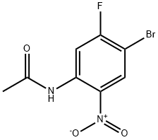 Acetamide, N-(4-bromo-5-fluoro-2-nitrophenyl)- Struktur