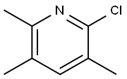 Pyridine, 2-chloro-3,5,6-trimethyl- Struktur