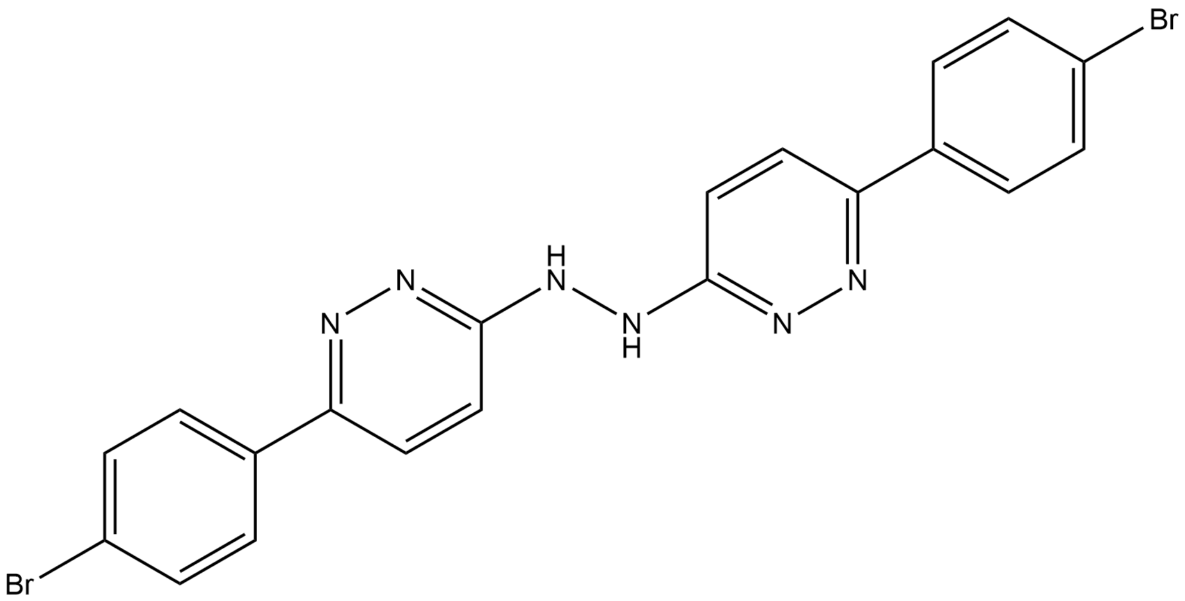 3,3′-(1,2-Hydrazinediyl)bis[6-(4-bromophenyl)pyridazine]