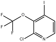 Pyridine, 2-chloro-4-iodo-3-(trifluoromethoxy)- Struktur