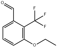 Benzaldehyde, 3-ethoxy-2-(trifluoromethyl)- Struktur