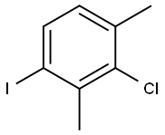 Benzene, 2-chloro-4-iodo-1,3-dimethyl- Struktur