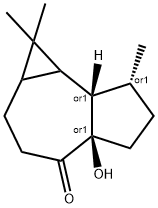 10(14)-Aromadendren-1-ol, derivative of Struktur