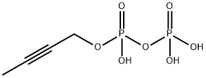 Diphosphoric acid, 2-butyn-1-yl ester Struktur