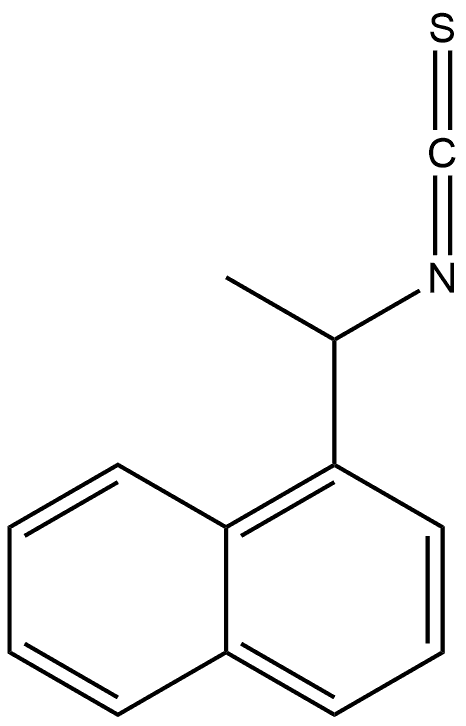 1-(1-Naphthyl)ethyl?isothiocyanate Struktur