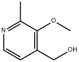 3-Methoxy-2-methylpyridine-4-methanol Struktur