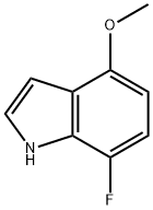 1H-Indole, 7-fluoro-4-methoxy- Struktur