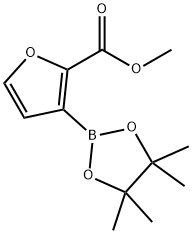 Methyl 3-(4,4,5,5-tetramethyl-1,3,2-dioxaborolan-2-yl)furan-2-carboxylate Structure