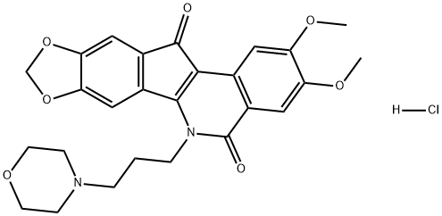 Indotecan hydrochloride Struktur