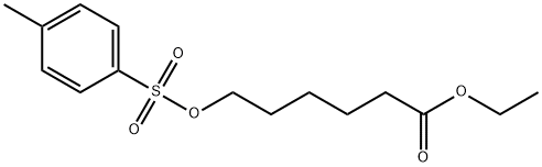 Hexanoic acid, 6-[[(4-methylphenyl)sulfonyl]oxy]-, ethyl ester Struktur