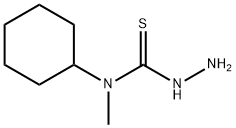 3-amino-1-cyclohexyl-1-methylthiourea Struktur