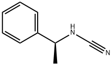 Cyanamide, (1-phenylethyl)-, (S)- (9CI) Struktur