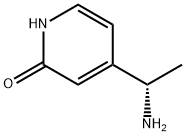 2(1H)-Pyridinone, 4-[(1S)-1-aminoethyl]- Struktur