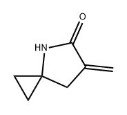 4-Azaspiro[2.4]heptan-5-one, 6-methylene- Struktur