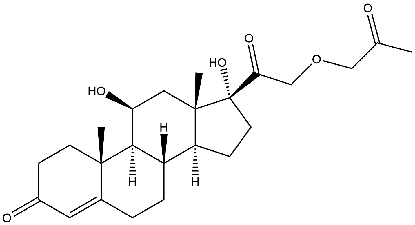 Hydrocortisone Impurity 69 Struktur