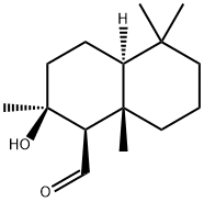 1-Naphthalenecarboxaldehyde, decahydro-2-hydroxy-2,5,5,8a-tetramethyl-, (1R,2S,4aS,8aS)-