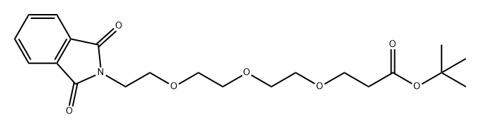 Propanoic acid, 3-[2-[2-[2-(1,3-dihydro-1,3-dioxo-2H-isoindol-2-yl)ethoxy]ethoxy]ethoxy]-, 1,1-dimethylethyl ester