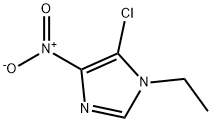 1H-Imidazole, 5-chloro-1-ethyl-4-nitro- Struktur