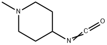 Piperidine, 4-isocyanato-1-methyl- Struktur