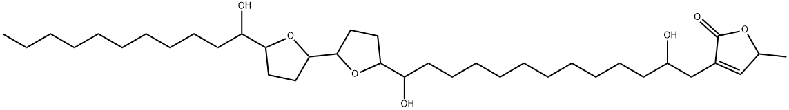 4-hydroxy-25-desoxyneorollinicin Struktur