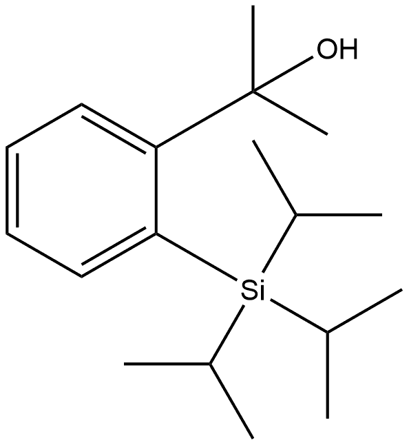 Benzenemethanol, α,α-dimethyl-2-[tris(1-methylethyl)silyl]-