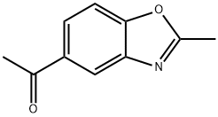 Ethanone, 1-(2-methyl-5-benzoxazolyl)- Struktur