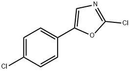 Oxazole, 2-chloro-5-(4-chlorophenyl)- Struktur