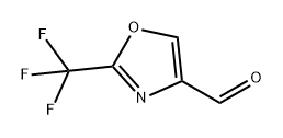 4-Oxazolecarboxaldehyde, 2-(trifluoromethyl)- Struktur