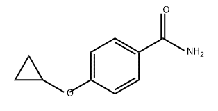 Benzamide, 4-(cyclopropyloxy)- Struktur