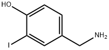 4-(AMINOMETHYL)-2-IODOPHENOL Struktur