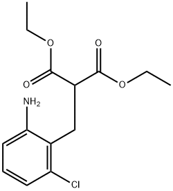 Propanedioic acid, 2-[(2-amino-6-chlorophenyl)methyl]-, 1,3-diethyl ester