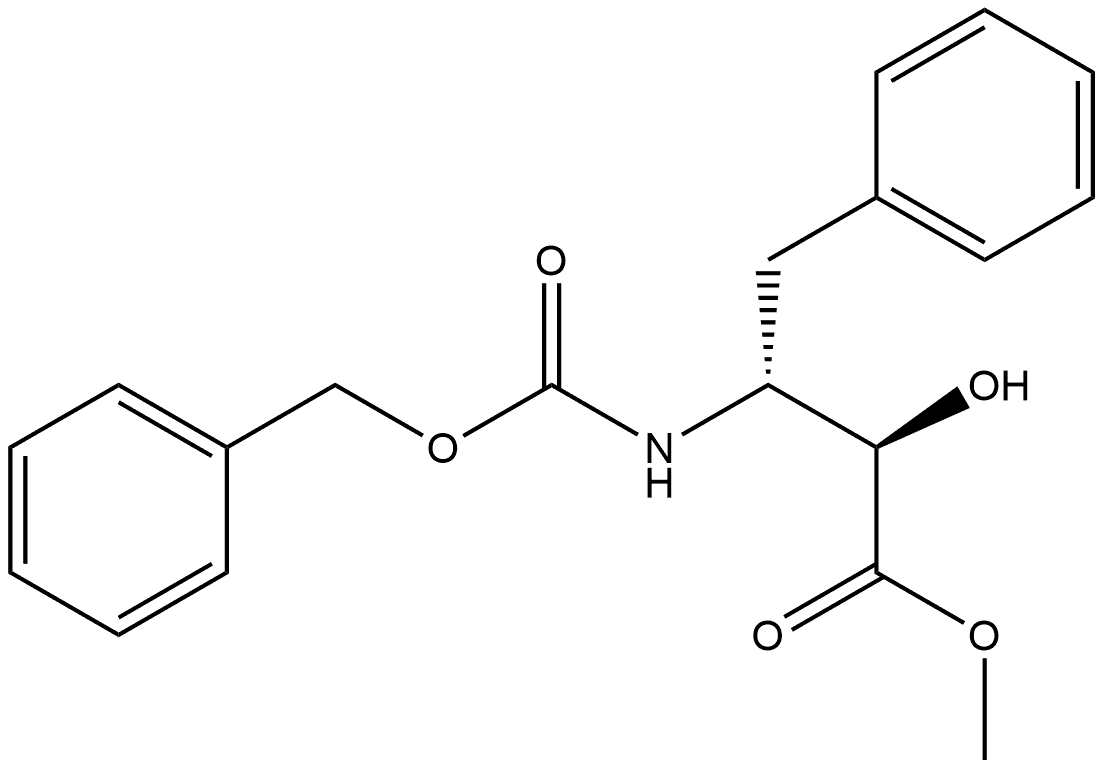 Benzenebutanoic acid, α-hydroxy-β-[[(phenylmethoxy)carbonyl]amino]-, methyl ester, (αR,βR)-