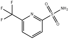 6-(trifluoromethyl)pyridine-2-sulfonamide Struktur