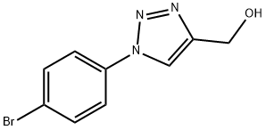 1H-1,2,3-Triazole-4-methanol, 1-(4-bromophenyl)- Struktur